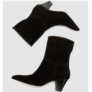 Zara Western Boots